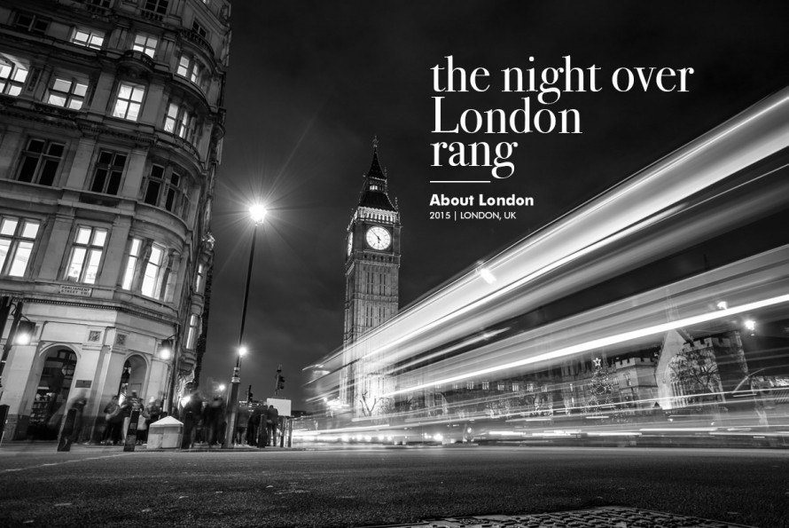 the night over London rang